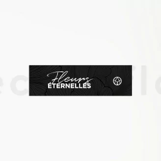 Etiqueta &laquo;Fleurs &Eacute;ternelles & Instrucciones&raquo; (x100)