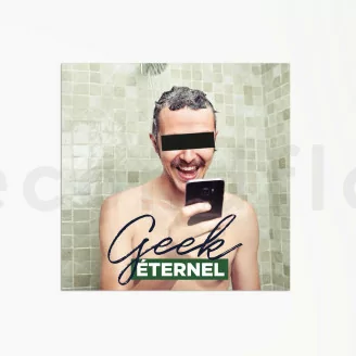 Cartes &agrave; message &laquo;Geek &eacute;ternel&raquo; (x10)