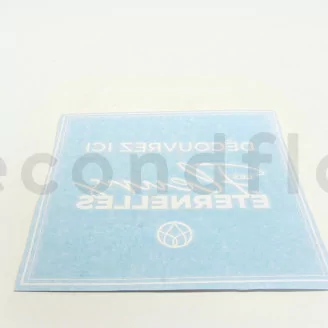 Window decal &laquo;Fleurs Eternelles&raquo;