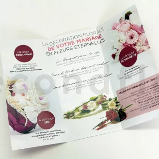 Volantino prospezione &laquo;Mariage&raquo; (x100)