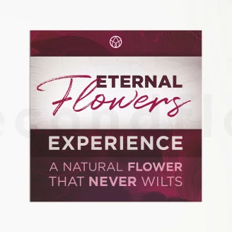 Flyer &laquo;Eternal Flowers&raquo; (x100)