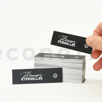 &Eacute;tiquette &laquo;Fleurs &Eacute;ternelles & Instructions&raquo; (x100) - 5 Langues Disponibles
