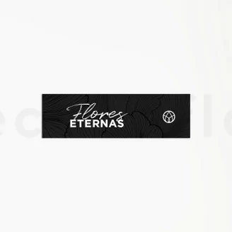 Labels &laquo;Flores Eternas & Instructions&raquo; (x100)