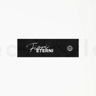 Etiqueta &laquo;Fiori Eterni & Instrucciones&raquo; (x100)