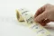 Stickers redondos &laquo;Ewige Blumen&raquo; Blanco (x100) 4
