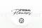 Stickers rotondi &laquo;Eternal Flowers&raquo; Bianco (x100) 2