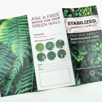 Prospection Flyer &laquo;Preserved Green Wall&raquo; (x100)