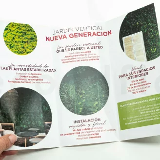 Flyer prospection &laquo;Jardin Vertical preservado &raquo; (x100)