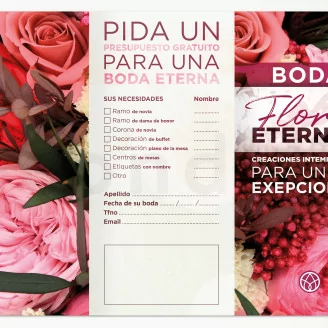 Flyer prospecci&oacute;n &laquo;Boda&raquo; (x100)