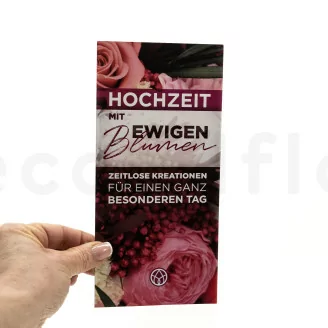 Flyer zur Kundengewinnung &laquo;Hochzeit&raquo; (x100)