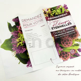 Flyer prospection &laquo;Abonnement&raquo; (x100)