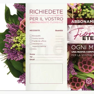 Volantino prospezione &laquo;Abbonamento&raquo; (x100)