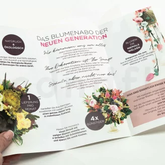 Flyer prospection &laquo;Abonnement&raquo; (x100)