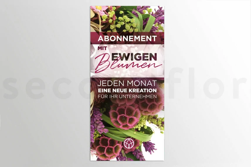 Flyer prospecci&oacute;n &laquo;Abonnement&raquo; (x100)