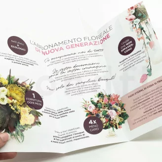 Flyer prospecci&oacute;n &laquo;Abbonamento&raquo; (x100)