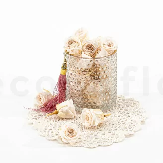 Rosa Vivian stabilizzata Champagne (x24)