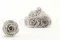 Preserved Rose L Grey (x8) 8
