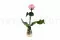 Rose stabilis&eacute;e sur tige 30 cm Rose Pastel - Bo&icirc;te cadeau individuelle (x25) 7