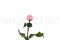 Rose stabilis&eacute;e sur tige 30 cm Rose Pastel - Bo&icirc;te cadeau individuelle (x25) 11