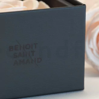 Geschenkset mit konservierten Rosen Rosa