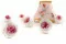Preserved English Rose White & Pink (x6) 3