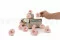 Rose Sauvage stabilis&eacute;e Rose (x12) 3