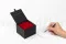 Box of 9 Preserved roses Red 2
