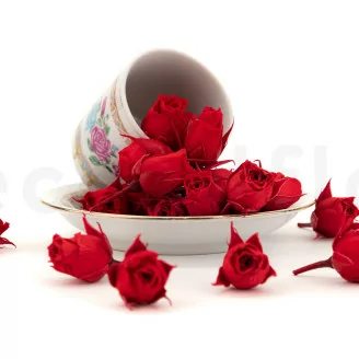 Bouton de Rose stabilis&eacute; Rouge (x20)