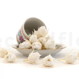 Capullo de rosa preservada Blanco (x20)