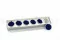 Konservierte Rose XL Ocean Blue (x6) 6