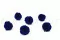 Rose stabilis&eacute;e XL Ocean Blue (x6) 2