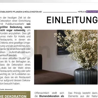 [G_P_SF-DB-5_E]Konservierte Pflanzen & M&ouml;glichkeiten n&deg;1 - &laquo;Hotels & Restaurants&raquo;