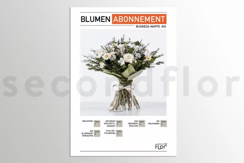 [G_P_SF-DB-3_E] Geschäftsmappe 3 - «Blumen Abonnement»