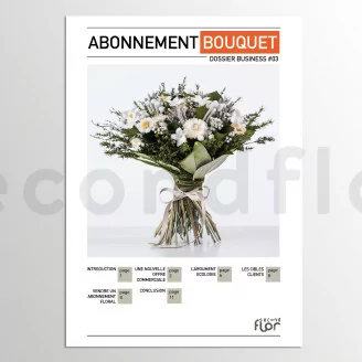 [G_FR_SF-DB-3_E] Gesch&auml;ftsmappe 3 - &laquo;Blumen Abonnement&raquo;