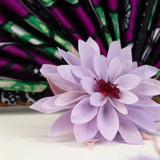 Dalia preservada Lavanda (x8)