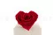 Rosa preservada en forma de coraz&oacute;n XXL Rojo 2
