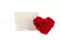 Preserved XXL Heart Shaped Rose Red 5