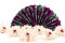 Preserved Dahlia - Box of 8 - White 1