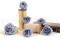 Konservierte Rose Majolica Blau (x6) 4