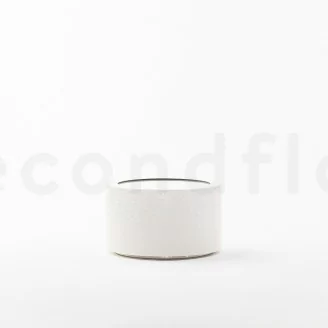 Round Box of preserved Roses White (Size M)