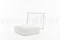 Bo&icirc;te Carr&eacute;e de Roses Blanches stabilis&eacute;e (Taille L) 5