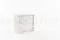 Scatola quadrata con rose bianche stabilizzate (taglia L) 13