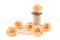 Konservierte Rose XL Cantaloupe (x6) 2