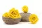 Rosa stabilizzata XL Giallo Chiaro (x5) 7