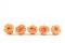 Konservierte Rose XL Pfirsich (x5) 4