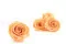 Rosa stabilizzata XL Pesca (x5) 9
