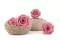 Rosa stabilizzata XL Cherry Vintage (x5) 7