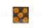 Rose stabilis&eacute;e XL Warm Yellow (x5) 10