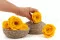 Rosa stabilizzata XL Warm Yellow (x5) 5