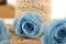 Rosa preservada M Azul Claro (x12) 3